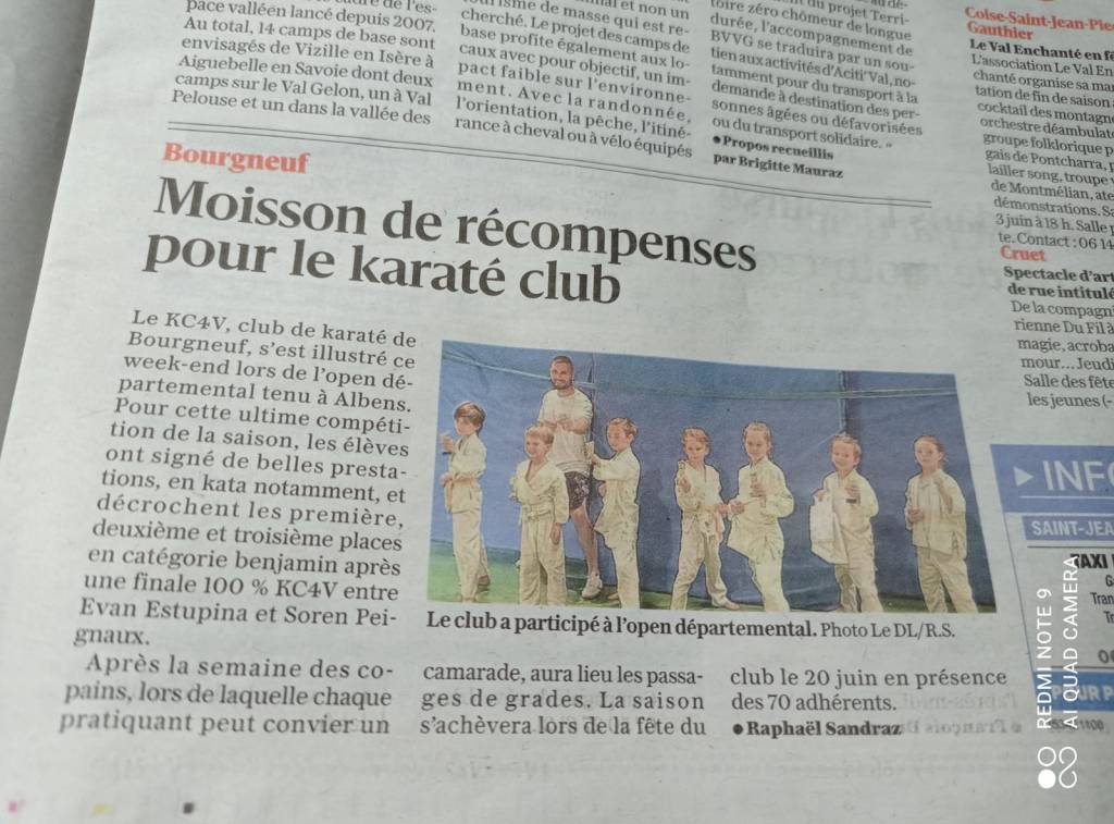 Open départemental du 27 05 2023